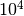 10^4